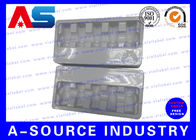 Волдырь белых/сини/прозрачной пластмассы упаковывая для стеклянных пробирок пакуя с выбивая логотипом