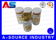 Подгонянная пробирка 10ml обозначает печатание сусального золота для стерильной упаковки бутылок впрыски