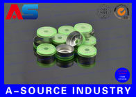 сальто 20mm зеленое алюминиевое с крышки для пробирки пробирок/бутылки химии 10mL сальто фармацевтической с крышек