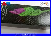 Коробка Пантон напечатанная цветом изготовленная на заказ косметическая бумажная упаковывая выбитое УЛЬТРАФИОЛЕТОВОЕ