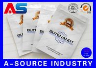Серебряные ziplock мешки сумки фольги для био капсул планшетов Pharma Oxandrolone