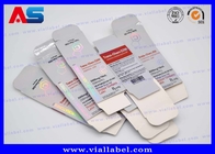 Фармацевтические коробки пробирки впрыски 10мл анаболических стероидов/небольшой тестостерон Деканоате бумажных ящиков для хранения