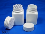 Опарник таблетки ХДПЭ медицинский пластиковый с защищенными от детей крышками и уплотнением защиты