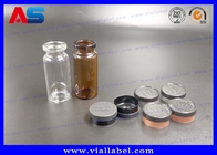 Фармации печатания 10ML бутылки био CMYK стеклянные с крышками ISO19001-2008 одобрили