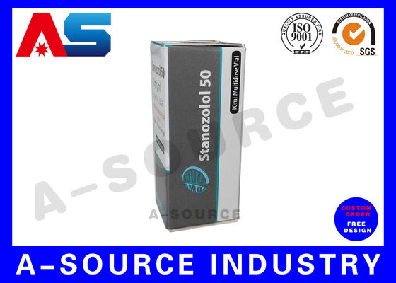 Настраиваемая коробка для хранения голограммных флаконов Печать 10 мл Флаконные коробки и упаковка / маленькие упаковочные коробки