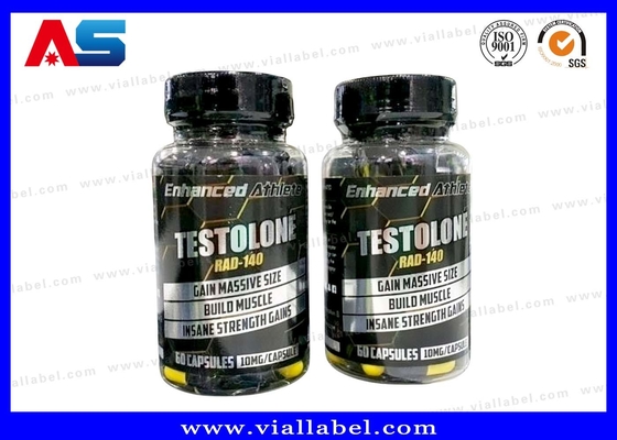 Напечатанные таблетки RAD-140 Бутылочная этикетка