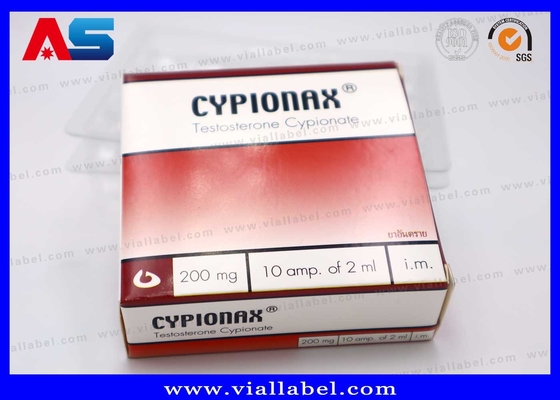 Фармацевтическая упаковочная коробка CMYK для 10 ампул по 1 мл
