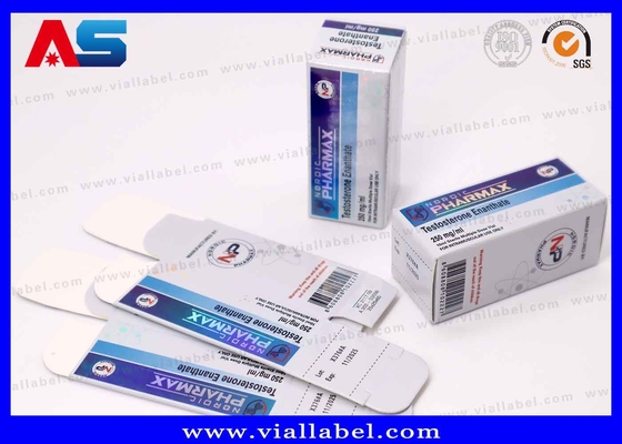 Роскошный лазер и бумажная коробка для 10 мл испытательных флаконов Enan High-End Pharmaceutical Packaging Solution