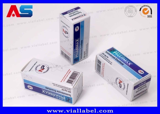 Роскошный лазер и бумажная коробка для 10 мл испытательных флаконов Enan High-End Pharmaceutical Packaging Solution