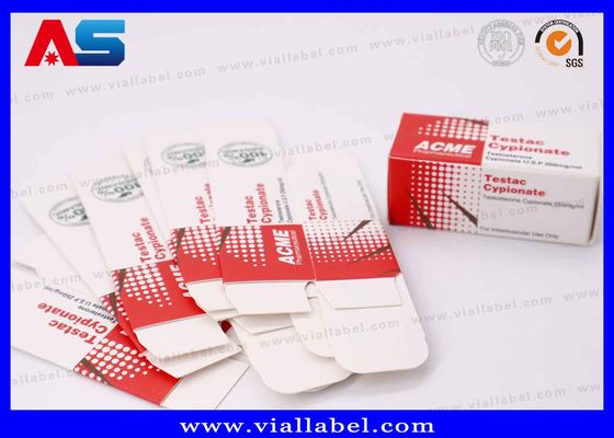 Печать коробок для 10-миллилитровых флаконов ACE Pharmaceutical для пептидов Sema, Reta, Tirze для похудения