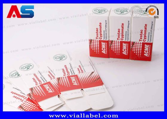 Печать коробок для 10-миллилитровых флаконов ACE Pharmaceutical для пептидов Sema, Reta, Tirze для похудения