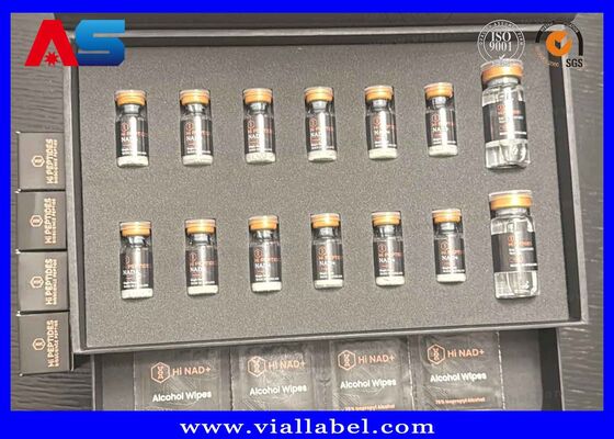 Custom Printed Peptide Vial Packaging — Rigid or Folding, US & EU Market-Ready