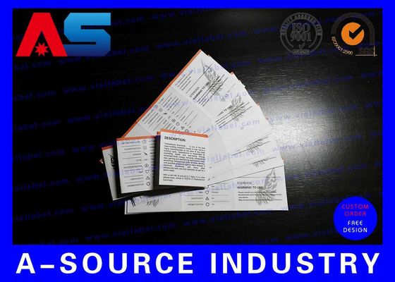 Издание листовок для пептидов для фармацевтической бумаги для бодибилдинга для масла для печати инструкций