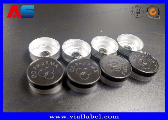 Трубчатые миниатюрные стеклянные флаконы, синие янтарные стеклянные флаконы с надежными резиновыми крышками для флаконов для бодибилдинга