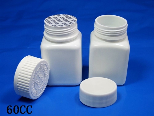 HDPE медицинская пластиковая бутылка с детскими крышками и защитой