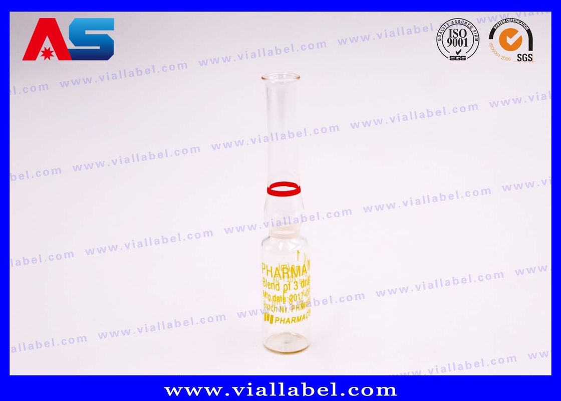 Ампула tanon Sus ясная фармацевтическая стеклянная с кольцами 1ml 2ml 3ml 5ml 6ml 10ml