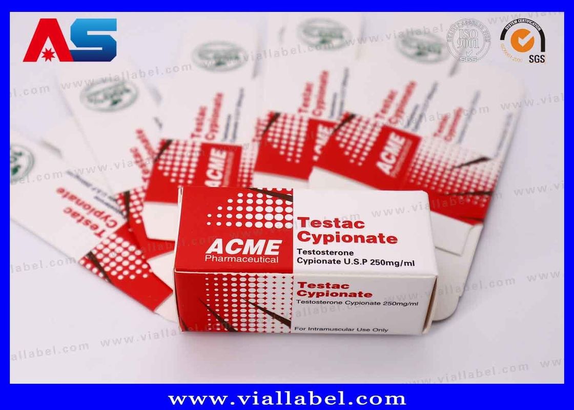 Печать коробок для 10-миллилитровых флаконов ACE Pharmaceutical для пептидов Sema, Reta, Tirze для похудения
