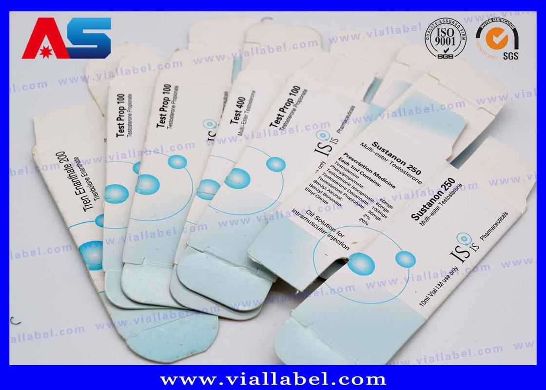 Настраиваемая коробка для хранения голограммных флаконов Печать 10 мл Флаконные коробки и упаковка / маленькие упаковочные коробки