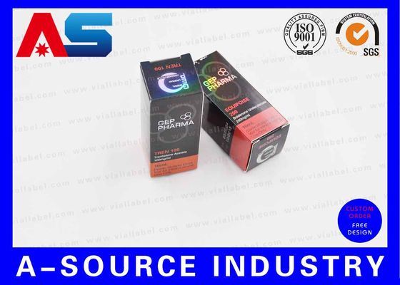 Профессиональный дизайн этикеток для упаковки фармацевтических препаратов с печатью CMYK / флаконы для пептидов